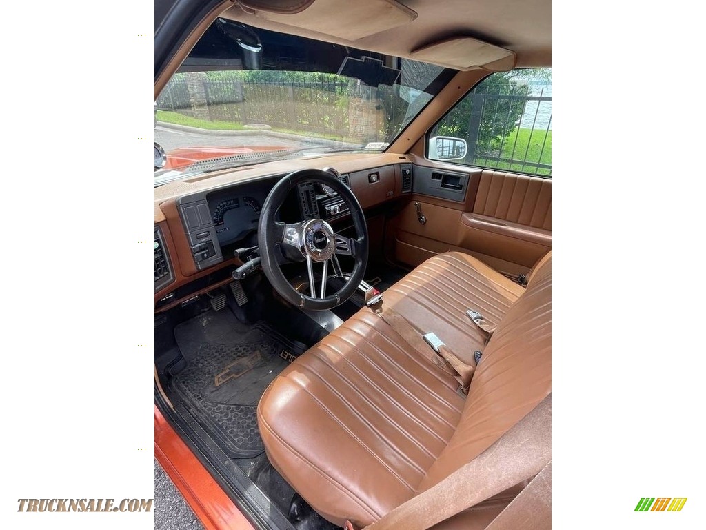 1989 S10 Regular Cab - Custom Orange / Saddle photo #2