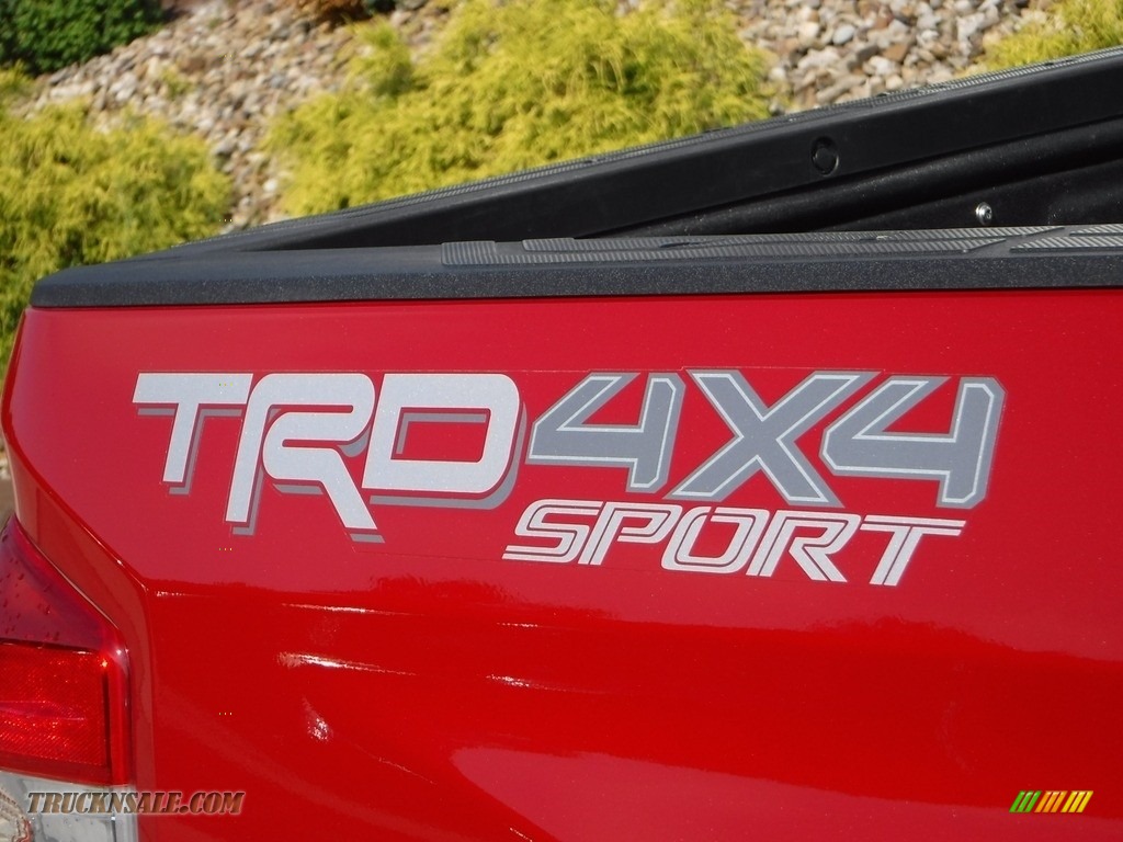 2020 Tundra TRD Sport CrewMax 4x4 - Barcelona Red Metallic / Black photo #14