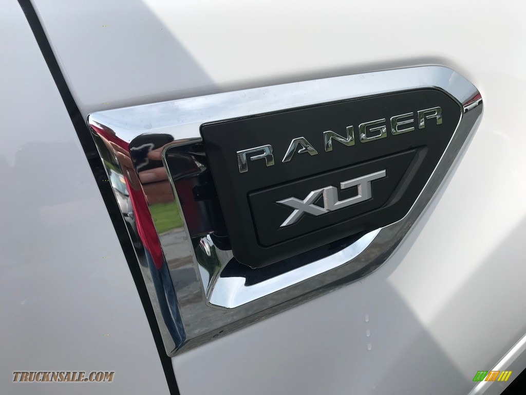 2019 Ranger XLT SuperCrew 4x4 - Oxford White / Ebony photo #5