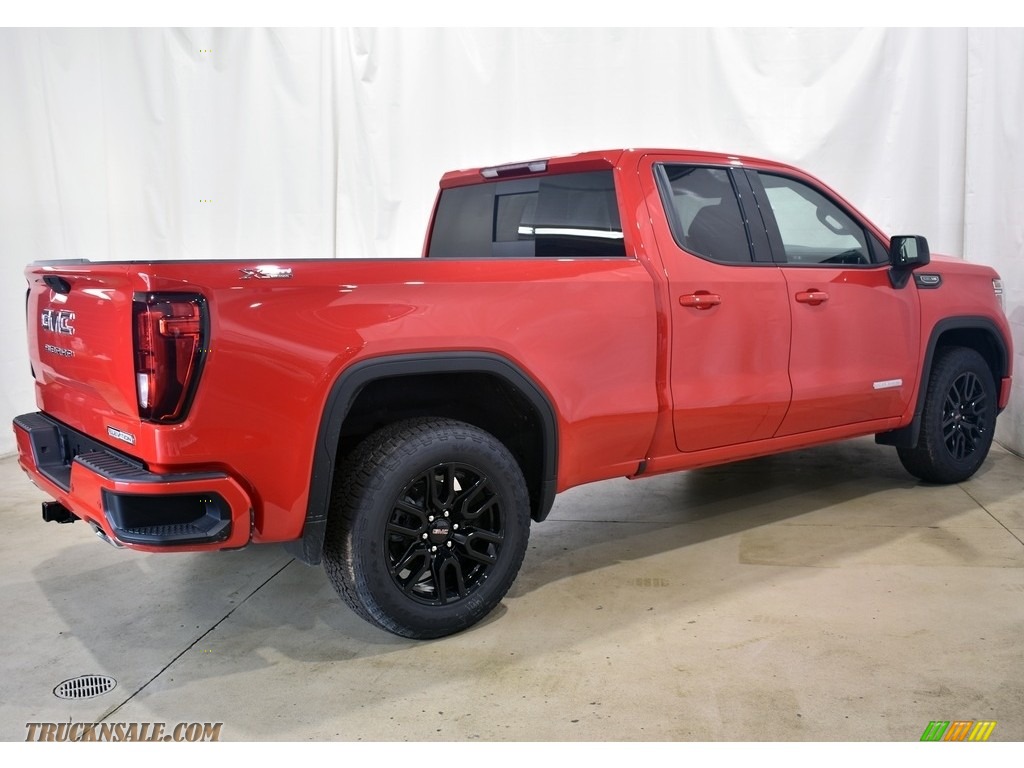 2021 Sierra 1500 Elevation Double Cab 4WD - Cardinal Red / Jet Black photo #2