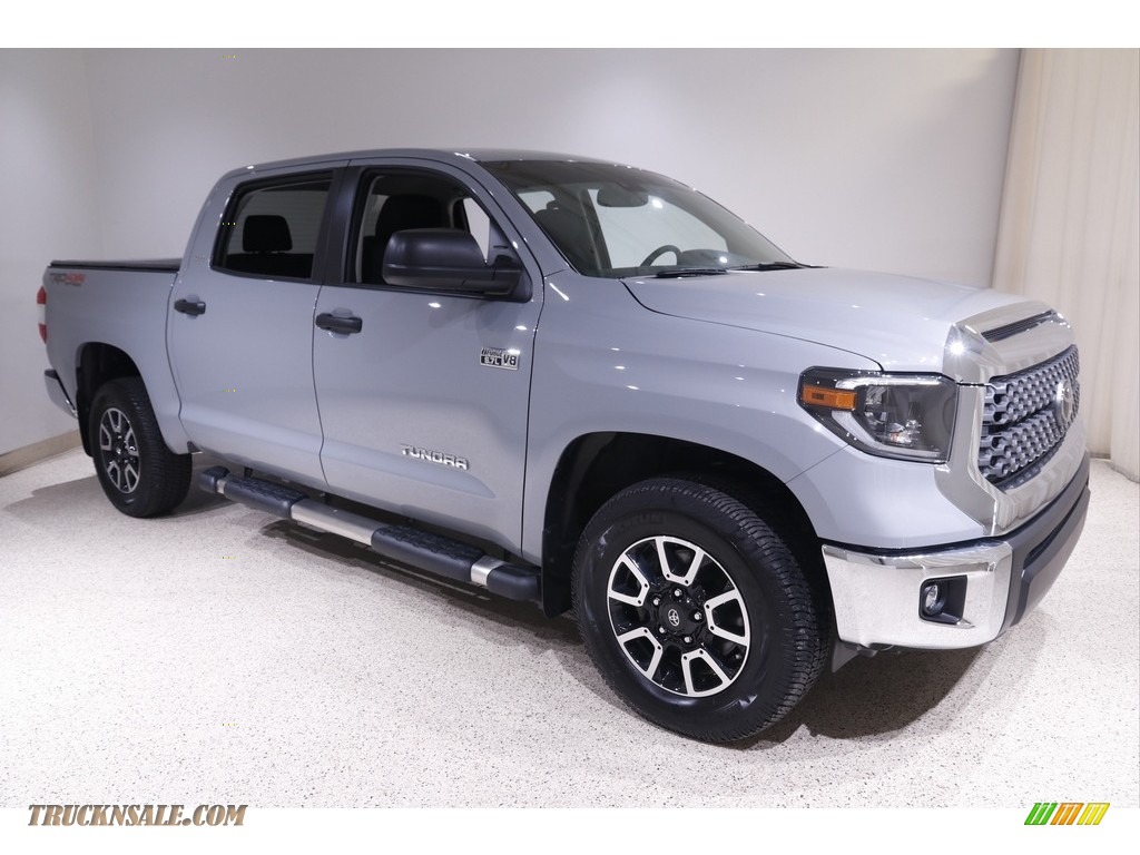 2020 Tundra SR5 CrewMax 4x4 - Cement / Black photo #1