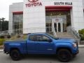 GMC Canyon Elevation Extended Cab 4WD Dynamic Blue Metallic photo #2