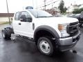 Ford F550 Super Duty XL Regular Cab 4x4 Chassis Oxford White photo #7