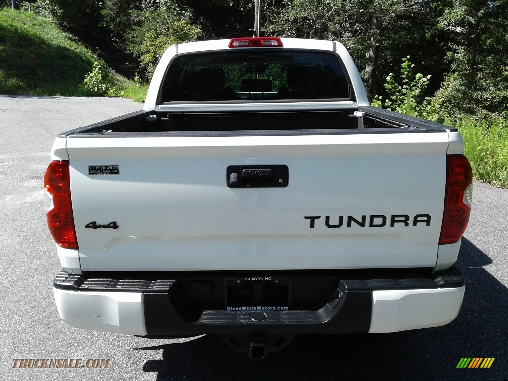 2020 Tundra TRD Pro CrewMax 4x4 - Super White / Black photo #9
