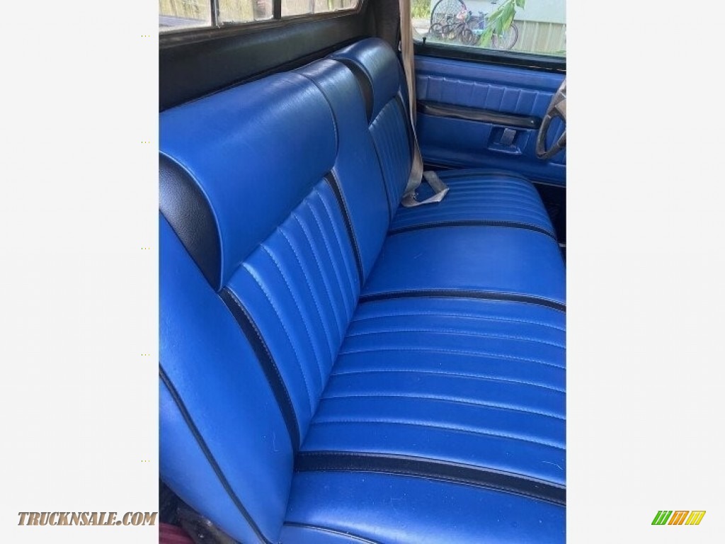 1988 Ram Truck D150 Regular Cab - Custom Blue / Blue photo #11