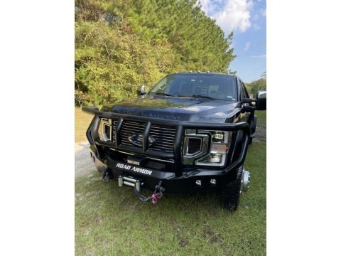 Agate Black 2021 Ford F450 Super Duty King Ranch Crew Cab 4x4 Chassis
