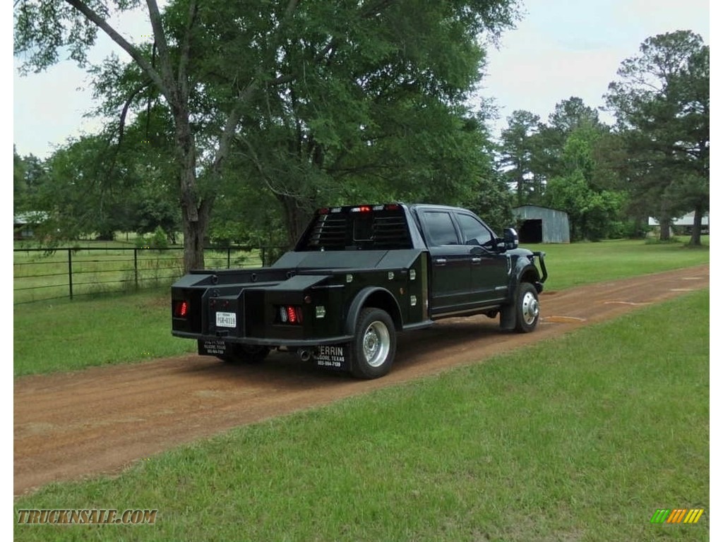 2021 F450 Super Duty King Ranch Crew Cab 4x4 Chassis - Agate Black / King Ranch Java photo #15