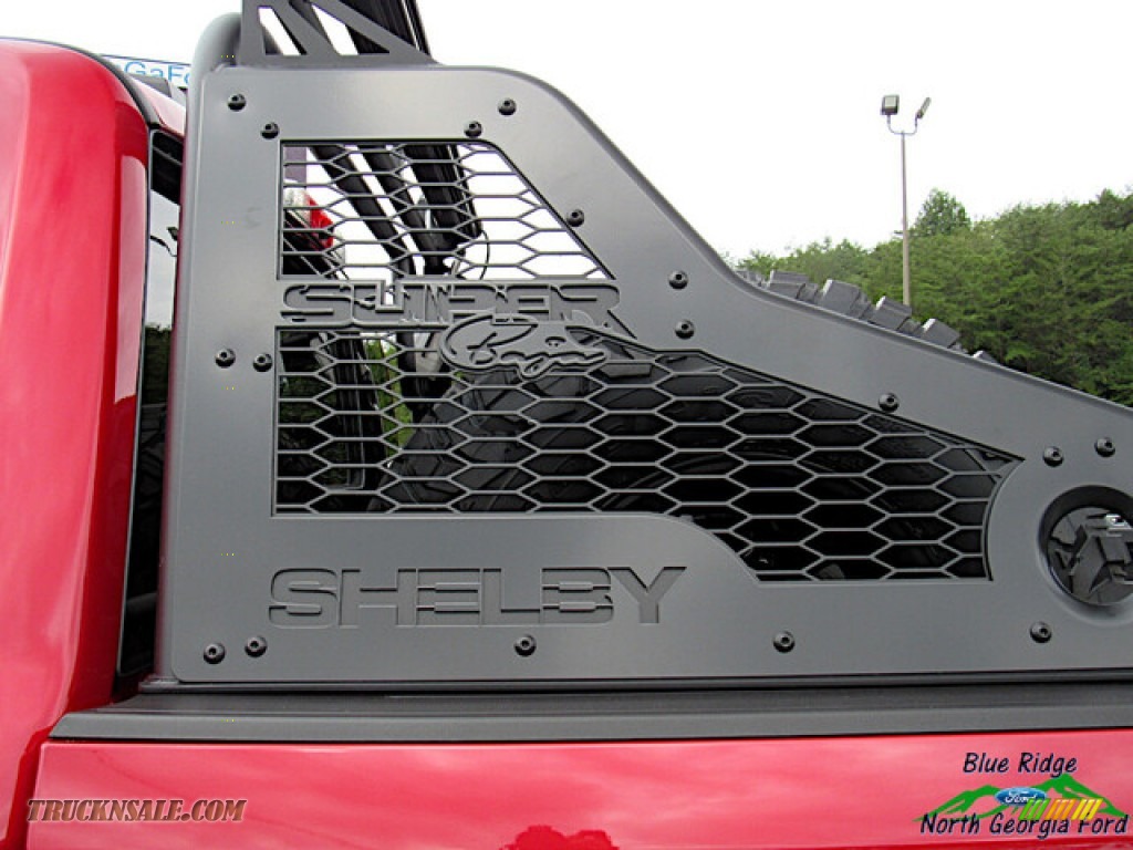 2021 F250 Super Duty Shelby Super Baja Crew Cab 4x4 - Rapid Red Metallic / Black photo #37