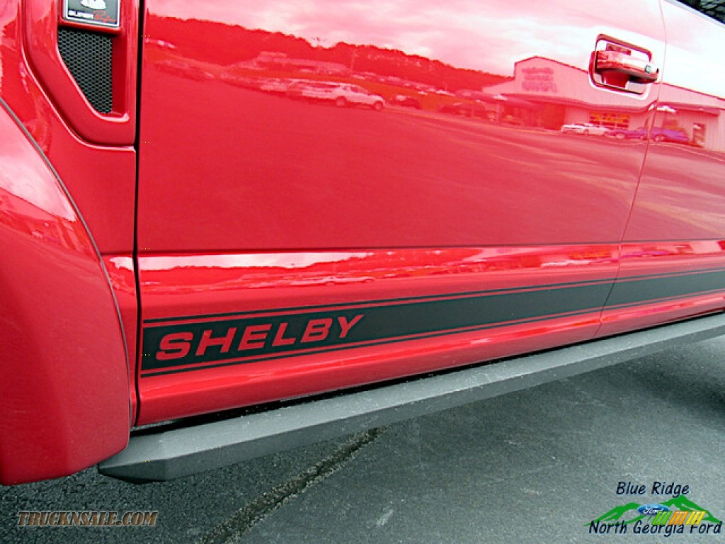 2021 F250 Super Duty Shelby Super Baja Crew Cab 4x4 - Rapid Red Metallic / Black photo #43