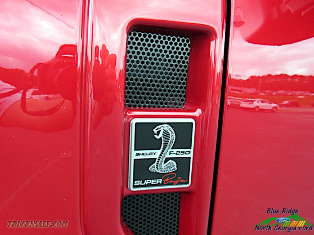 2021 F250 Super Duty Shelby Super Baja Crew Cab 4x4 - Rapid Red Metallic / Black photo #44