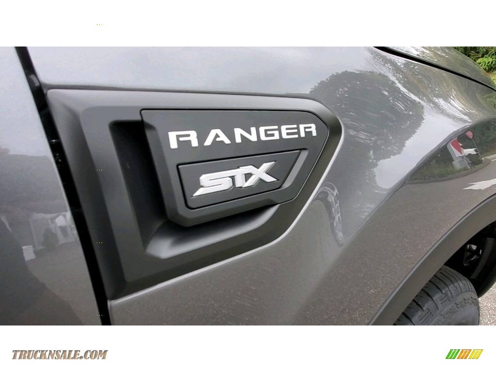 2021 Ranger STX SuperCrew 4x4 - Carbonized Gray Metallic / Ebony photo #25