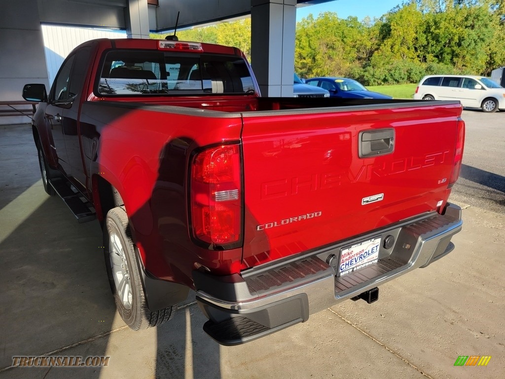 2022 Colorado LT Extended Cab - Cherry Red Tintcoat / Jet Black photo #7