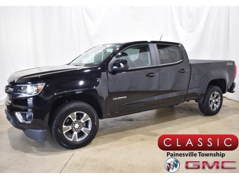 Black 2020 Chevrolet Colorado Z71 Crew Cab 4x4