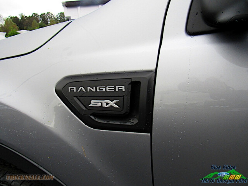 2020 Ranger STX SuperCrew 4x4 - Iconic Silver / Ebony photo #29