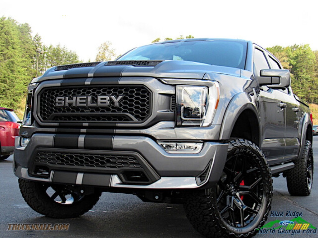 Carbonized Gray / Black Ford F150 Shelby Off-Road SuperCrew 4x4