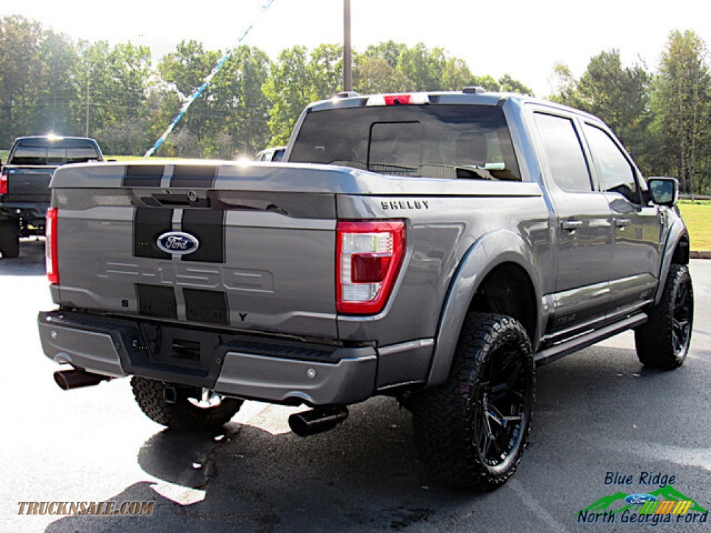 2021 F150 Shelby Off-Road SuperCrew 4x4 - Carbonized Gray / Black photo #5