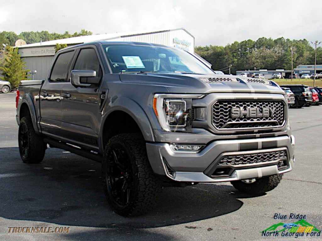 2021 F150 Shelby Off-Road SuperCrew 4x4 - Carbonized Gray / Black photo #7