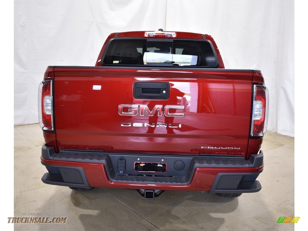 2022 Canyon Denali Crew Cab 4WD - Cayenne Red Tintcoat / Cocoa/­Dark Atmosphere photo #3