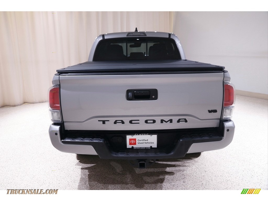 2020 Tacoma TRD Sport Double Cab 4x4 - Silver Sky Metallic / Black photo #18
