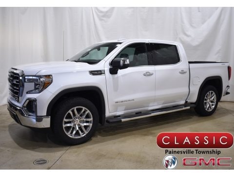 White Frost Tricoat 2022 GMC Sierra 1500 Limited SLT Crew Cab 4WD