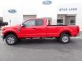 Ford F250 Super Duty XLT SuperCab 4x4 Race Red photo #2