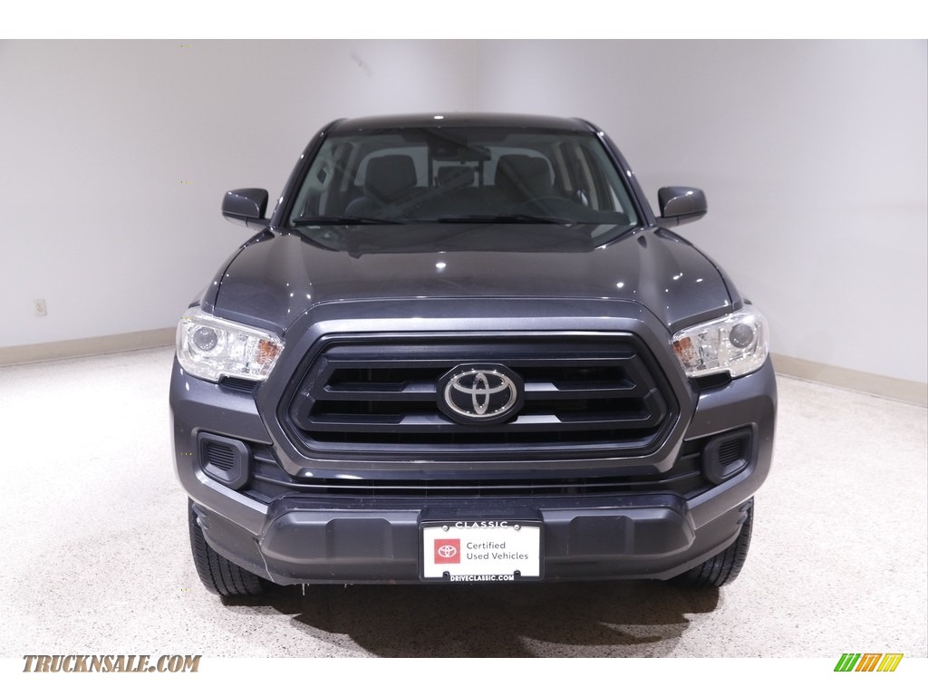 2020 Tacoma SR Double Cab 4x4 - Magnetic Gray Metallic / Cement photo #2