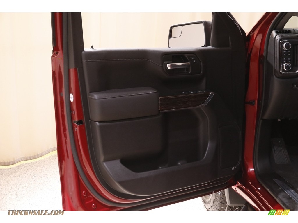 2019 Sierra 1500 Elevation Double Cab 4WD - Red Quartz Tintcoat / Jet Black photo #4