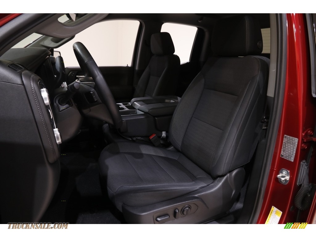 2019 Sierra 1500 Elevation Double Cab 4WD - Red Quartz Tintcoat / Jet Black photo #5