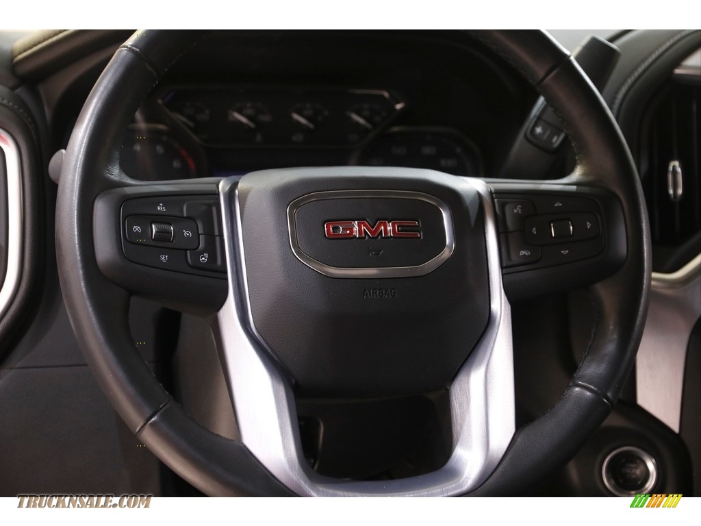 2019 Sierra 1500 Elevation Double Cab 4WD - Red Quartz Tintcoat / Jet Black photo #8