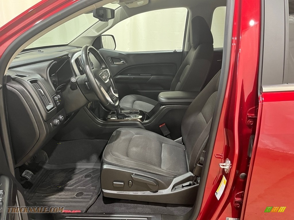 2019 Canyon SLE Crew Cab 4WD - Red Quartz Tintcoat / Jet Black photo #7