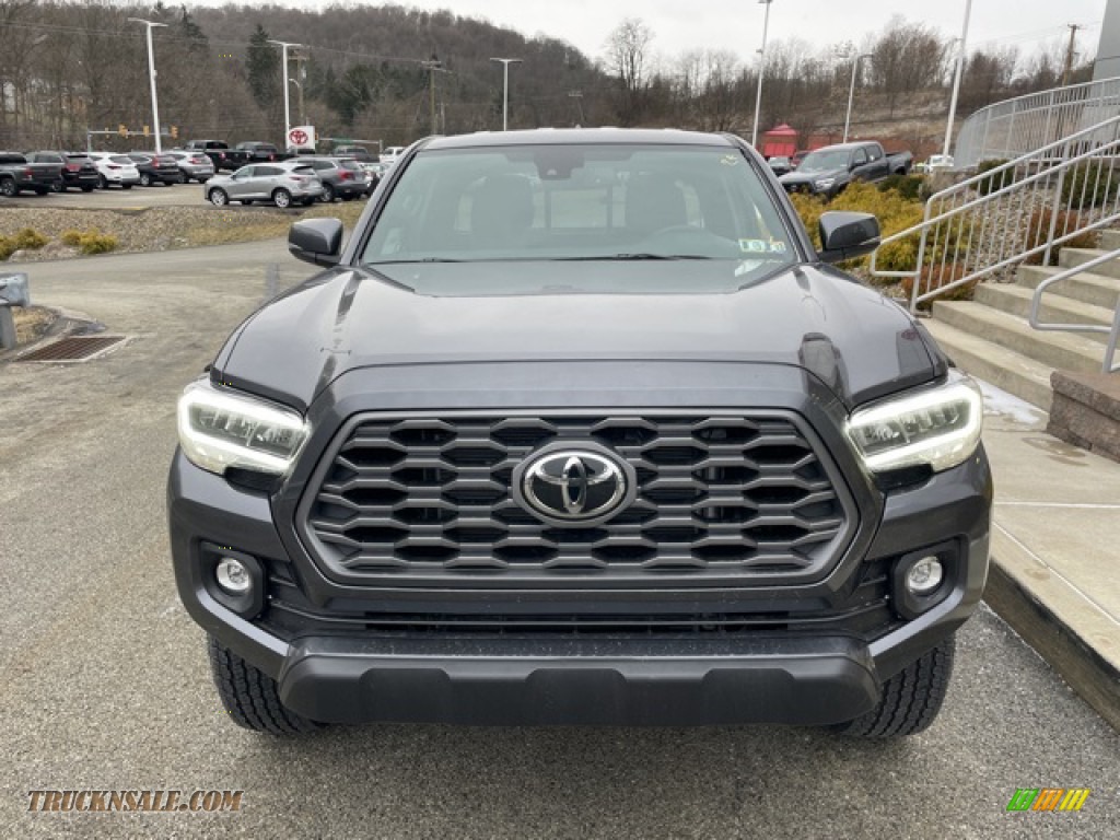 2022 Tacoma TRD Off Road Access Cab 4x4 - Magnetic Gray Metallic / Cement/Black photo #6