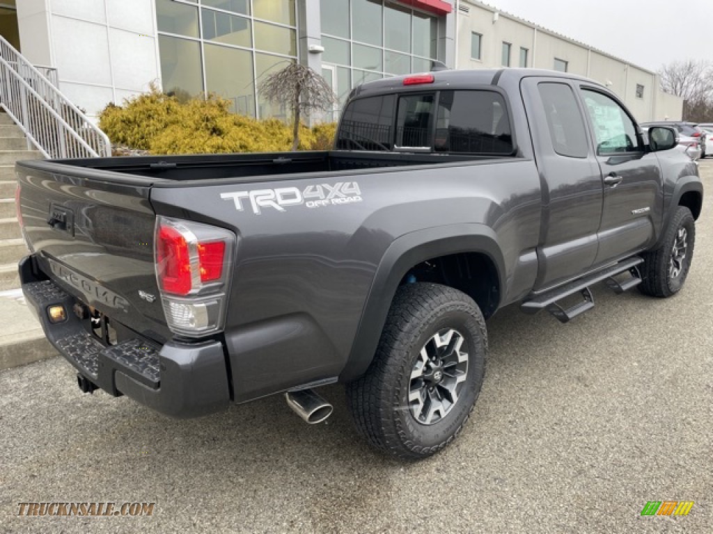 2022 Tacoma TRD Off Road Access Cab 4x4 - Magnetic Gray Metallic / Cement/Black photo #9