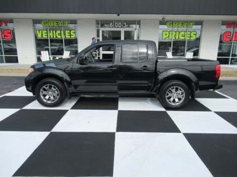 Magnetic Black Pearl 2021 Nissan Frontier SV Crew Cab 4x4
