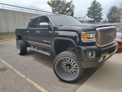 Onyx Black 2015 GMC Sierra 2500HD Denali Crew Cab 4x4