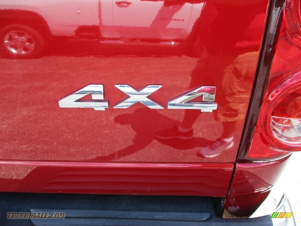 2007 Ram 1500 SLT Quad Cab 4x4 - Inferno Red Crystal Pearl / Medium Slate Gray photo #28