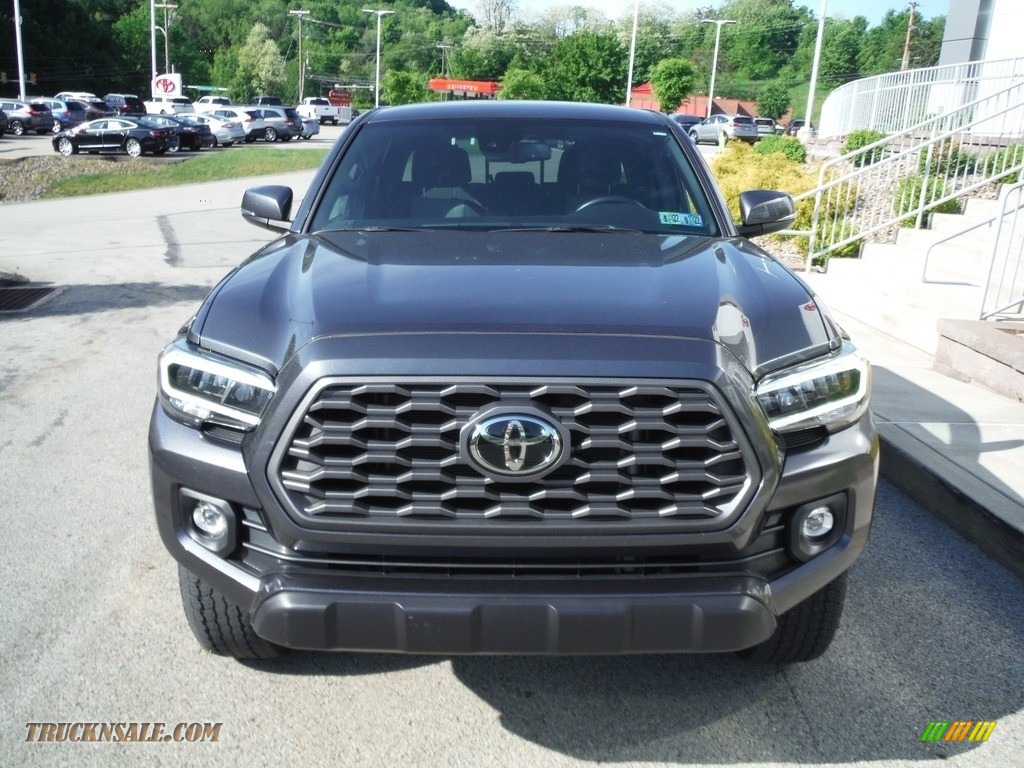 2020 Tacoma TRD Off Road Double Cab 4x4 - Magnetic Gray Metallic / TRD Cement/Black photo #11