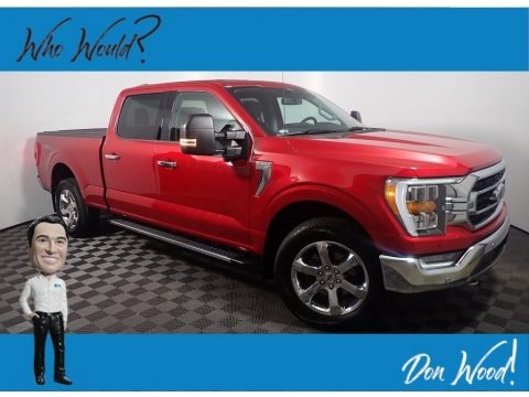 Rapid Red 2021 Ford F150 XLT SuperCrew 4x4