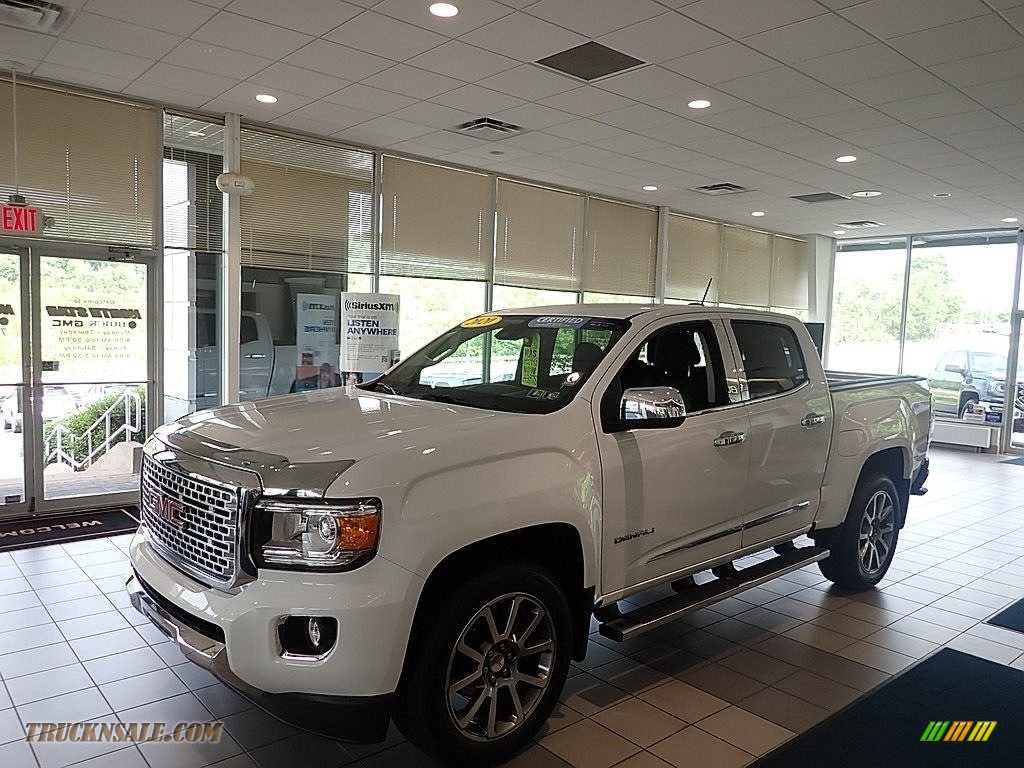 2020 Canyon Denali Crew Cab 4WD - Summit White / Jet Black photo #1