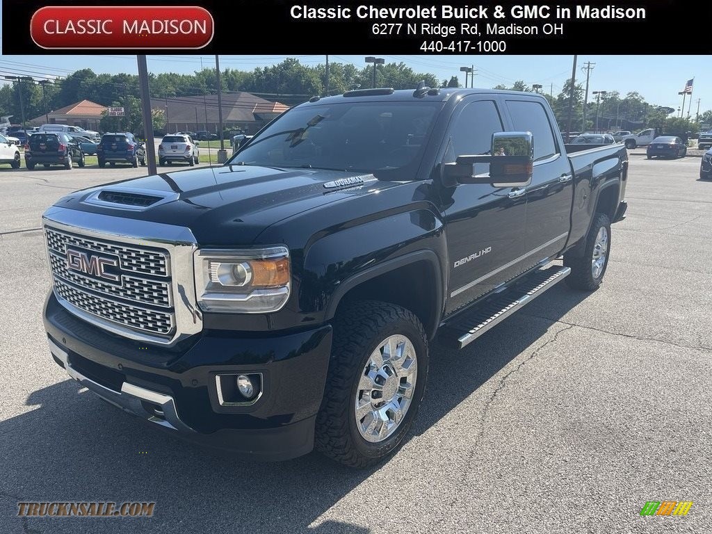 Ebony Twilight Metallic / Jet Black GMC Sierra 2500HD Denali Crew Cab 4WD