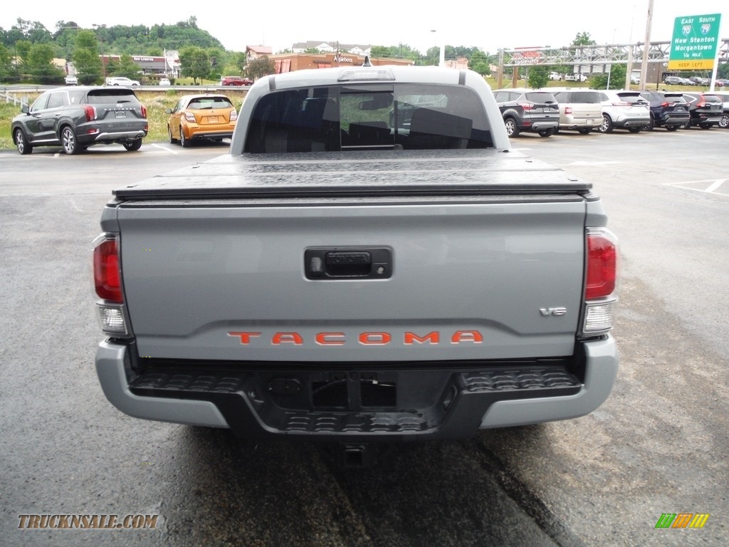 2020 Tacoma TRD Sport Double Cab 4x4 - Cement / TRD Cement/Black photo #10