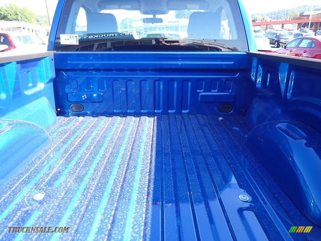 2022 F150 XL Regular Cab 4x4 - Atlas Blue Metallic / Medium Dark Slate photo #11