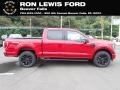 Ford F150 XLT SuperCrew 4x4 Rapid Red Metallic Tinted photo #1