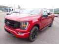 Ford F150 XLT SuperCrew 4x4 Rapid Red Metallic Tinted photo #4