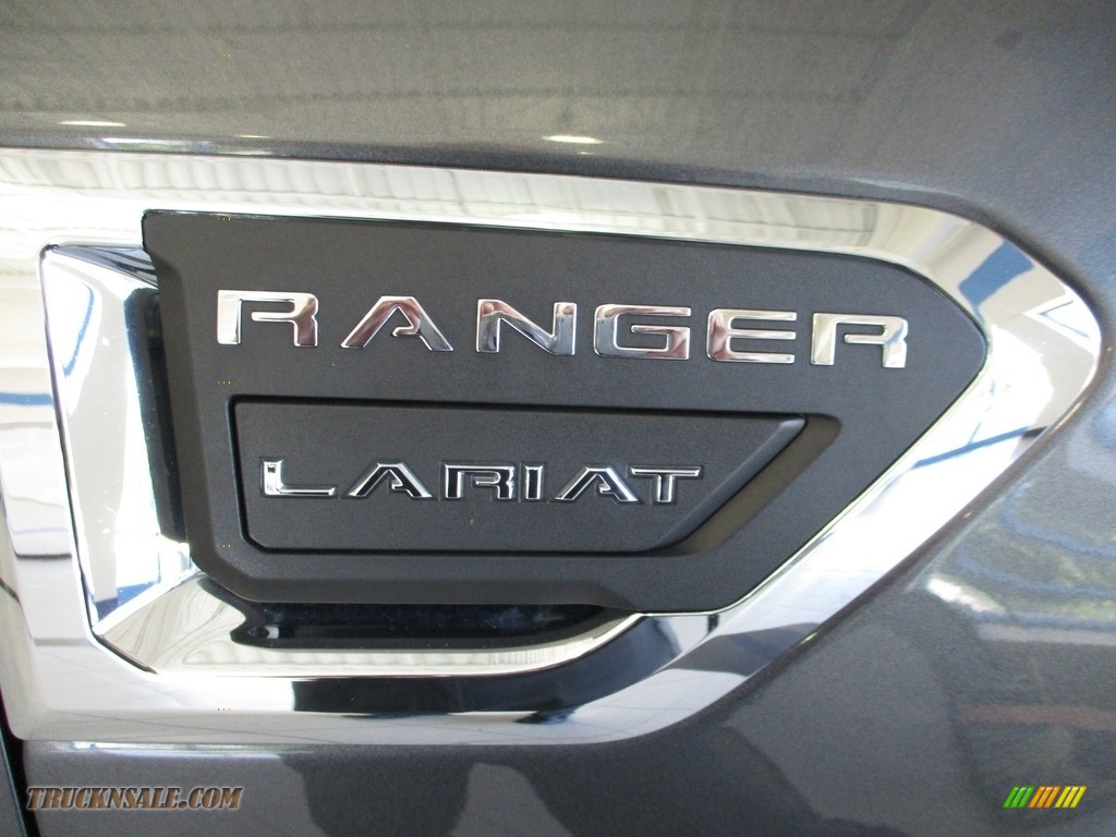 2020 Ranger Lariat SuperCrew 4x4 - Magnetic / Ebony photo #6
