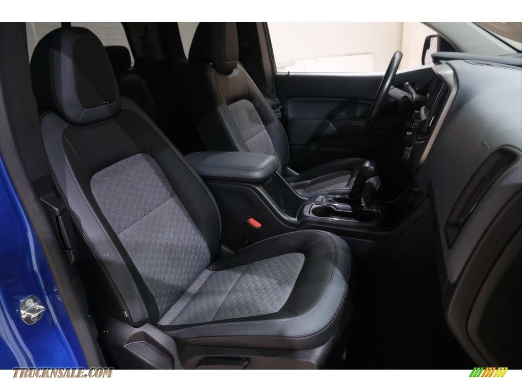 2018 Colorado Z71 Extended Cab 4x4 - Kinetic Blue Metallic / Jet Black photo #17