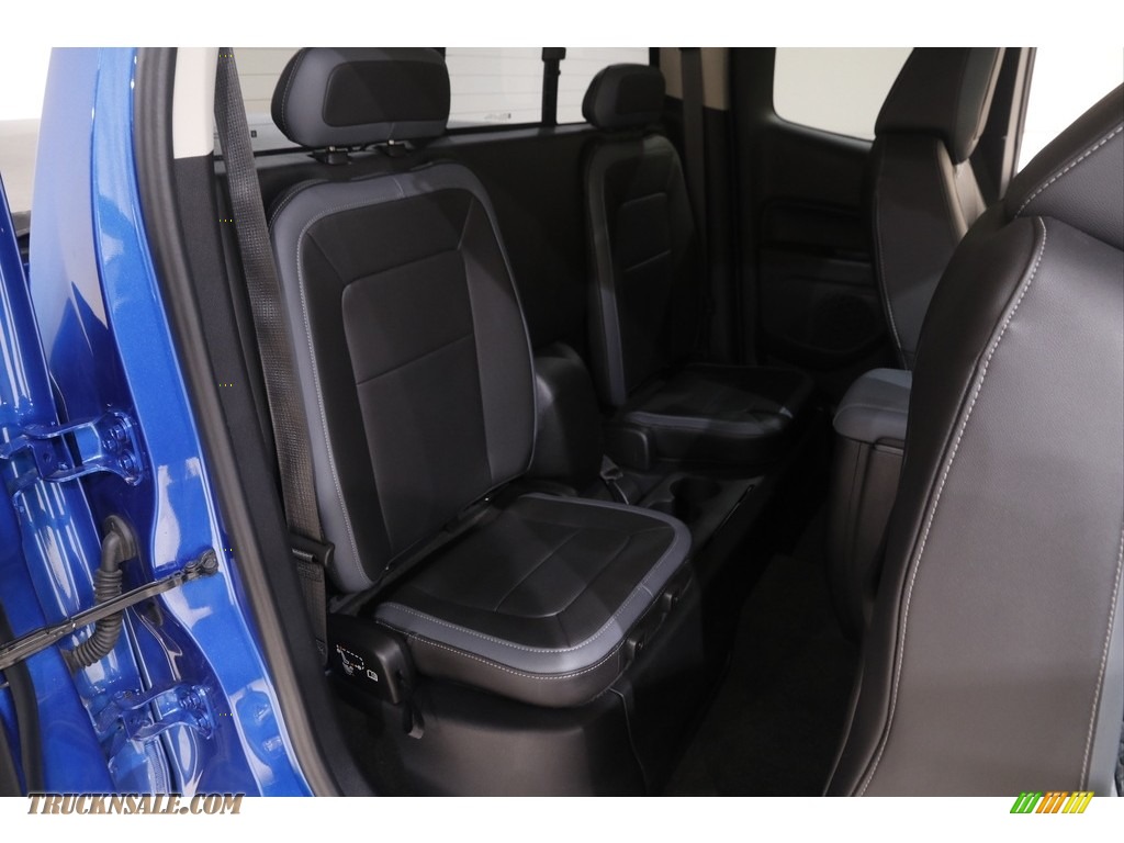 2018 Colorado Z71 Extended Cab 4x4 - Kinetic Blue Metallic / Jet Black photo #18