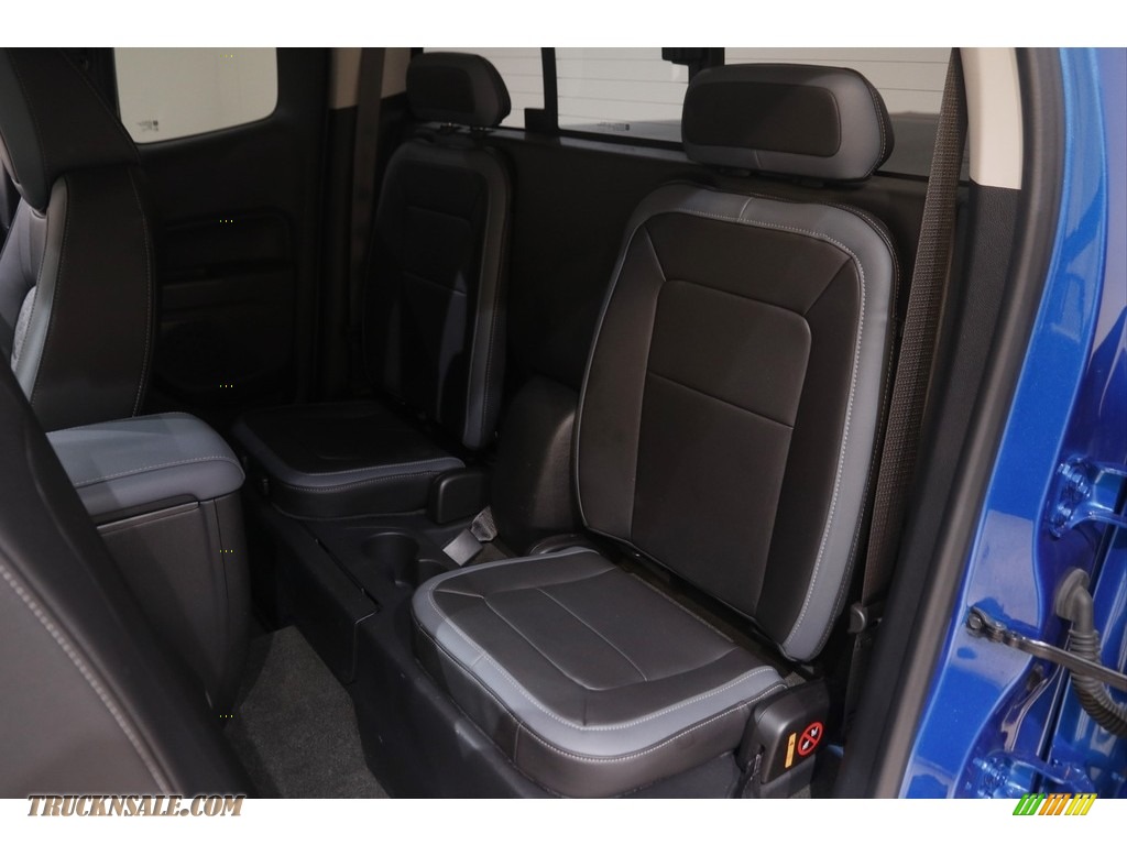 2018 Colorado Z71 Extended Cab 4x4 - Kinetic Blue Metallic / Jet Black photo #19