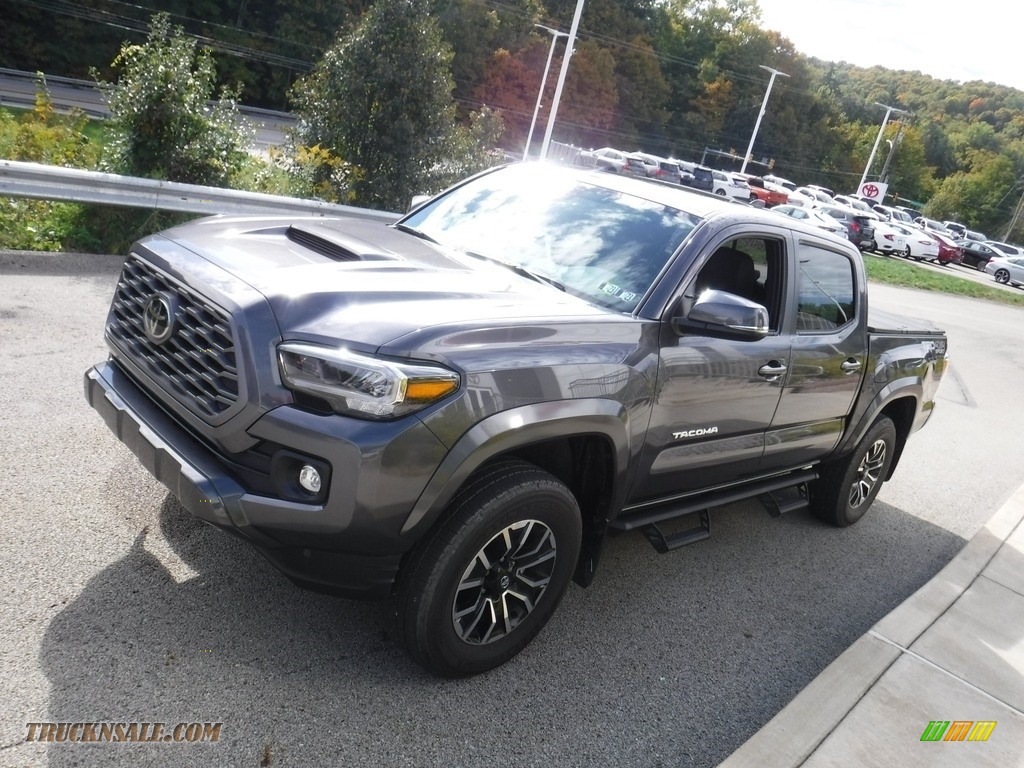 2022 Tacoma TRD Sport Double Cab 4x4 - Magnetic Gray Metallic / Cement/Black photo #15
