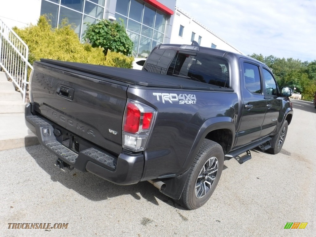 2022 Tacoma TRD Sport Double Cab 4x4 - Magnetic Gray Metallic / Cement/Black photo #20