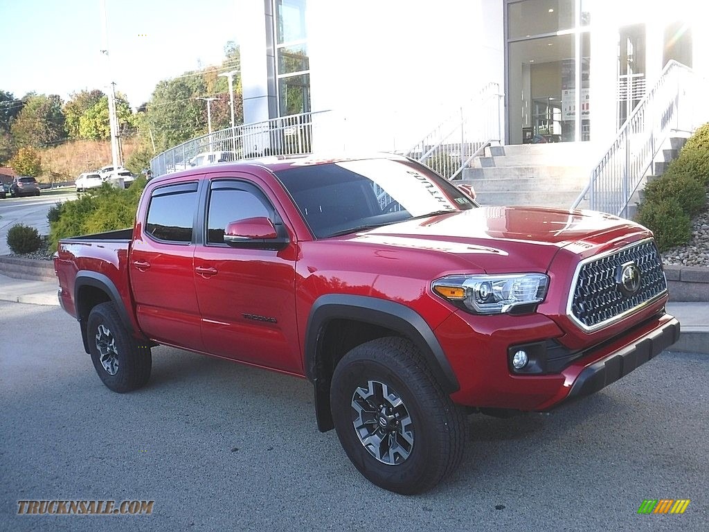 Barcelona Red Metallic / TRD Graphite Toyota Tacoma TRD Off-Road Double Cab 4x4